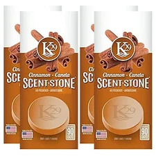 K29 Scent Stone: The Best Car Air Freshener for Home and Car, Cinnamon, 4 Packs