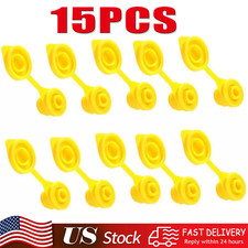 15 Yellow Fuel Gas Can Jug Vent Cap Blitz Wedco Scepter Essence Midwest Eagle