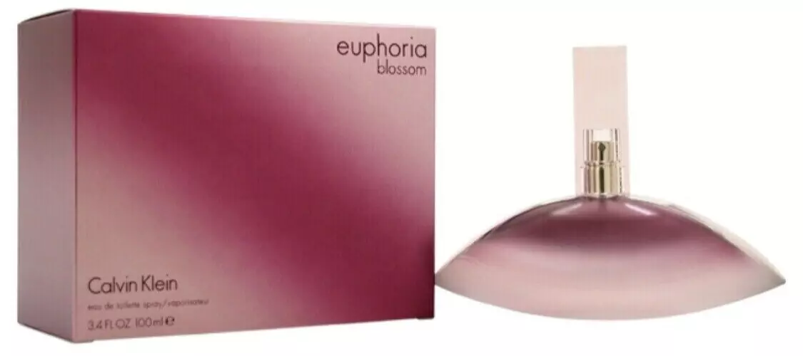 Euphoria Blossom by Calvin Klein 3.4 oz 100ml EDT Spray Women Perfume VINTAGE