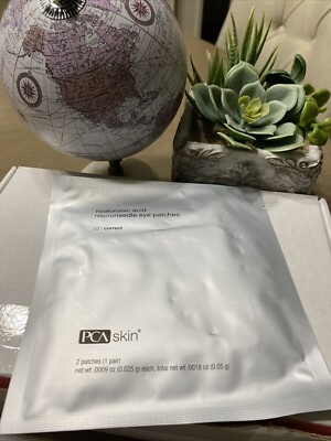 New PCA Skin Hyaluronic Acid Microneedle Eye Patches X 1 Pair