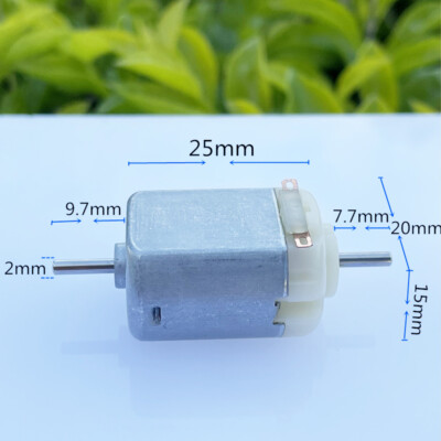 Mini 130 Dual Shaft DC Motor DC3V-6V High Speed Precious Metal Brush RC Boat Car