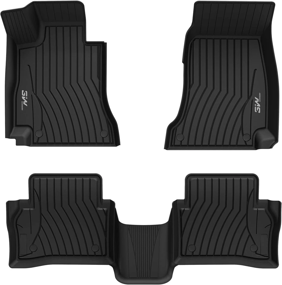 Alfombrillas de lujo 3W para Mercedes Benz E300 E350 E450 E43 E53 E63 AMG 2017-2022 Foto 2 de 4