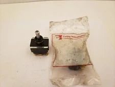 CARLING TECHNOLOGIES 1209R TOGGLE SWITCH, 8 CONNECTIONS, 18 VOLT (LOT OF 2) NNB