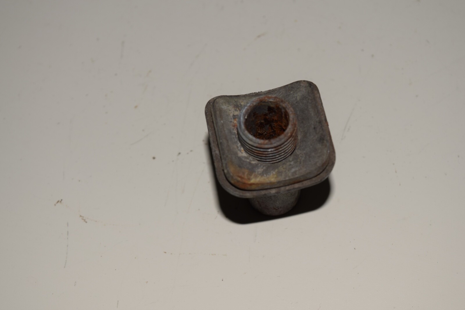 3948 Ford Mercury hot water heater radiator hose nipple NOS 40 41 42