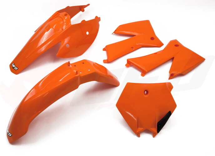 Plastique UFO KTM SX 05-06 pour remplacer un carénage cassé couleur orange