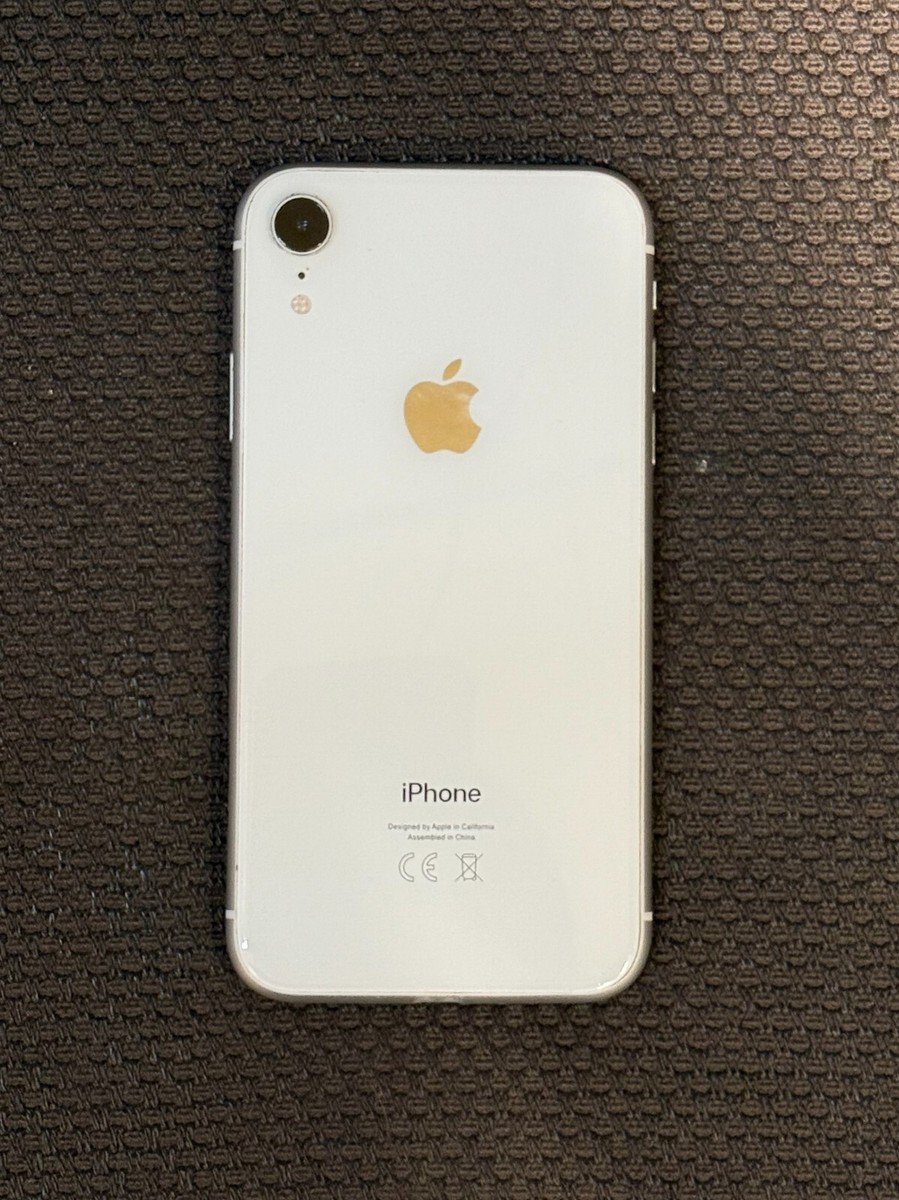 Apple iPhone XR 64GB white **FOR PARTS** | eBay UK