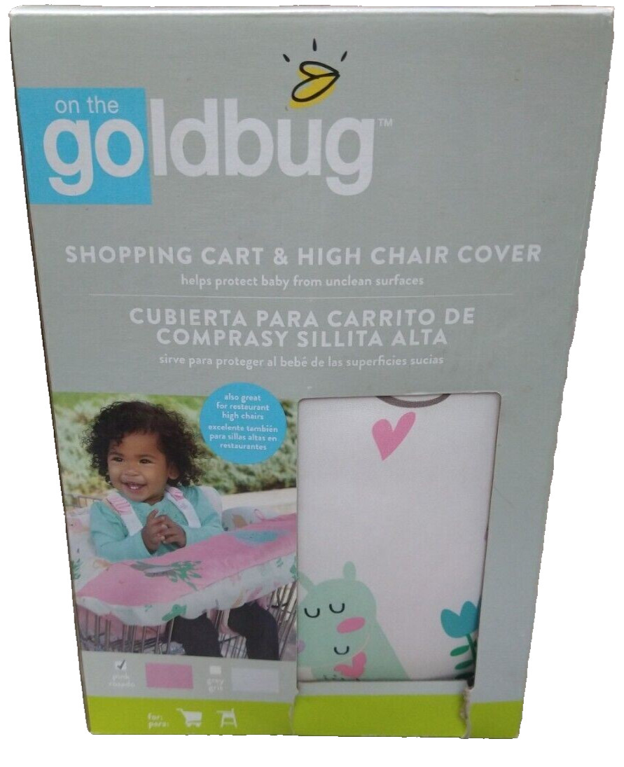 Goldbug Shopping Cart & High Chair Cover - Universal Fit - For Infant or Toddler
