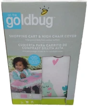 Goldbug Shopping Cart & High Chair Cover - Universal Fit - For Infant or Toddler