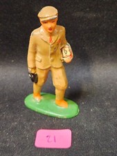Vintage Barclay Manoil Lead Army "Walking Officer" Soldier Uncommon