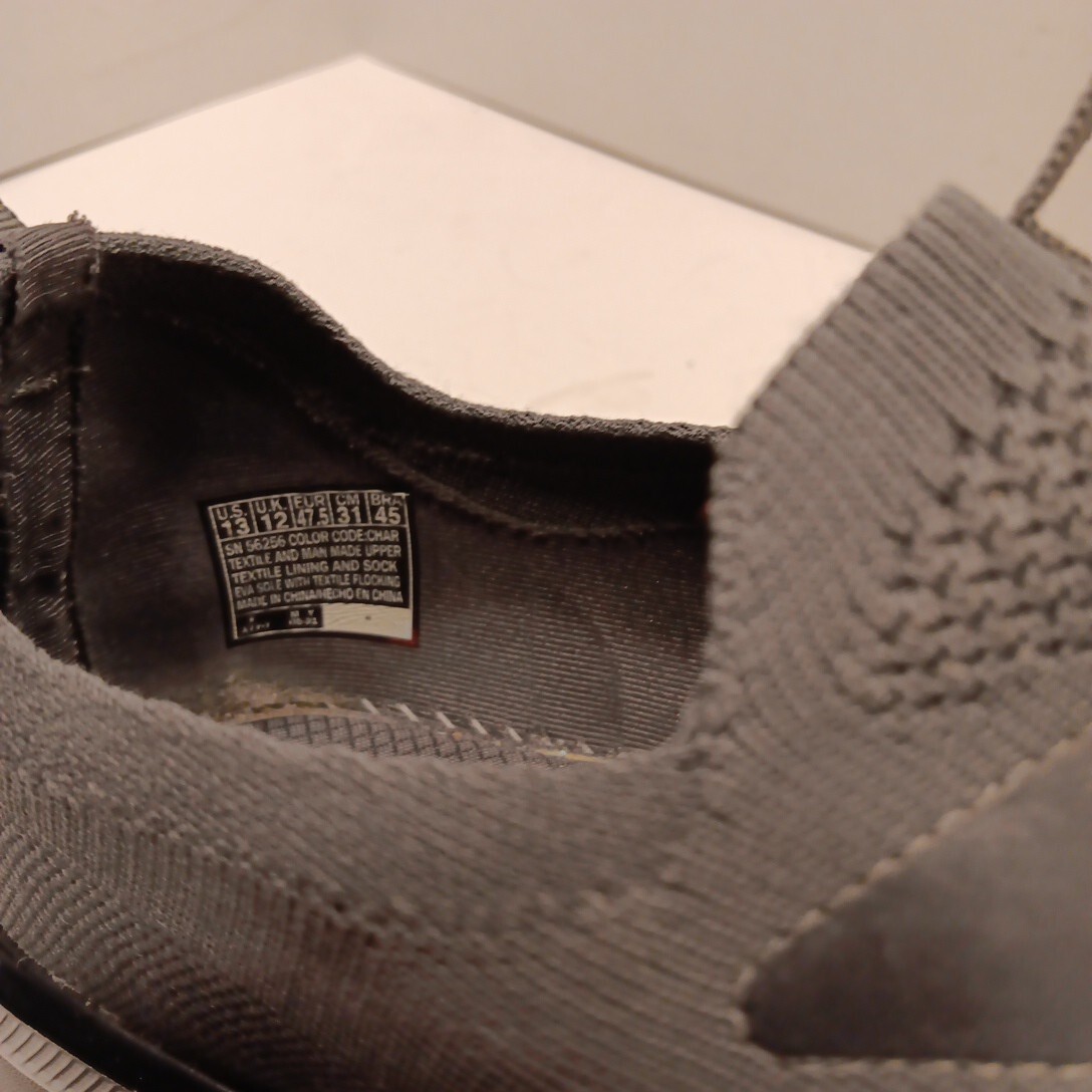 SAOLA Scarpe da corsa Skechers Elasticizzate Fit 56256 Antracite Sneakers Uomo Taglia 13