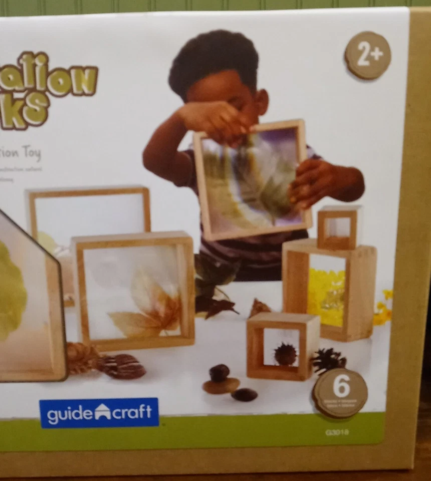 Guidecraft Magnification Blocks - 6 Blocks - G3018 - Image 4 of 4