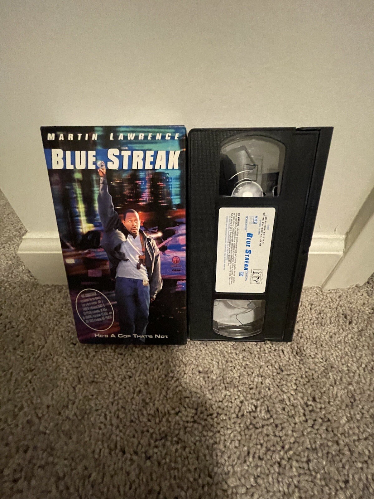 Blue Streak (VHS, 2000) 43396038936 eBay