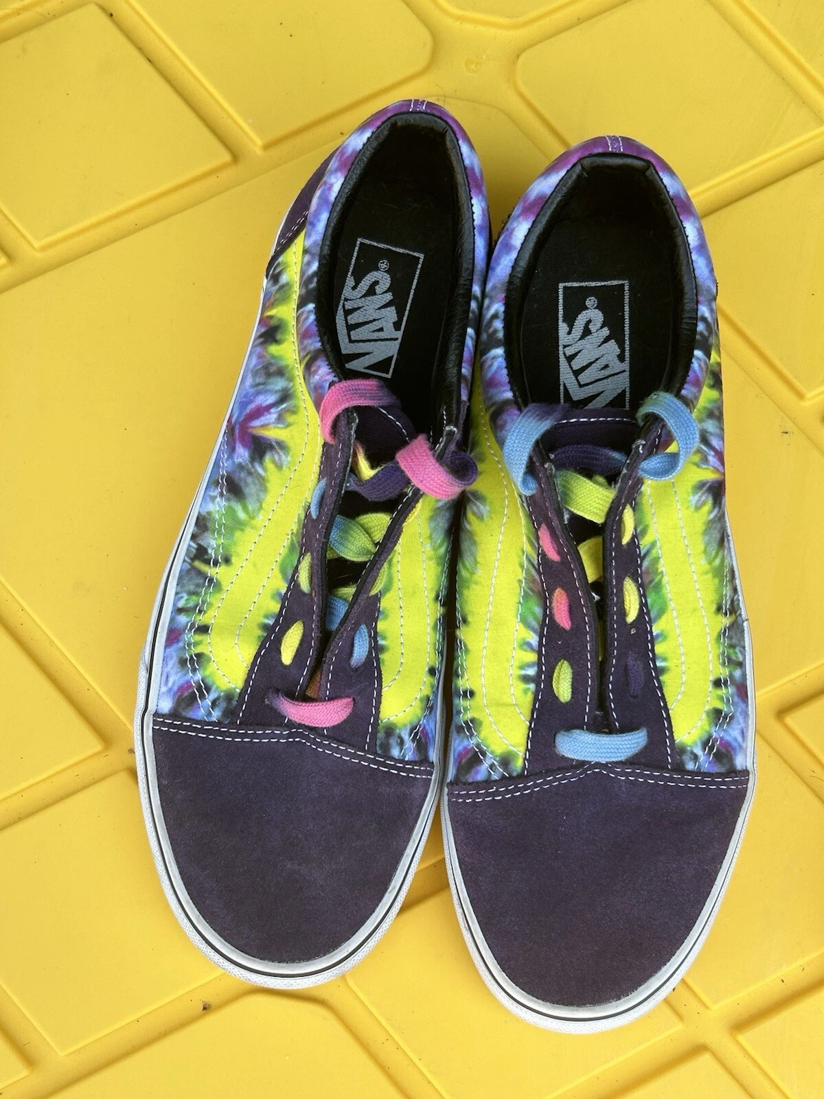 Scarpe da skate Vans Oldol Skoolrioso My damo uomo 10 5a violatta cravatt