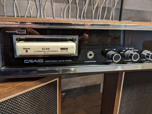 Vintage CRAIG 3212 8-Track Stereo Player AM-FM Radio - Works Great! - Picture 3 of 16