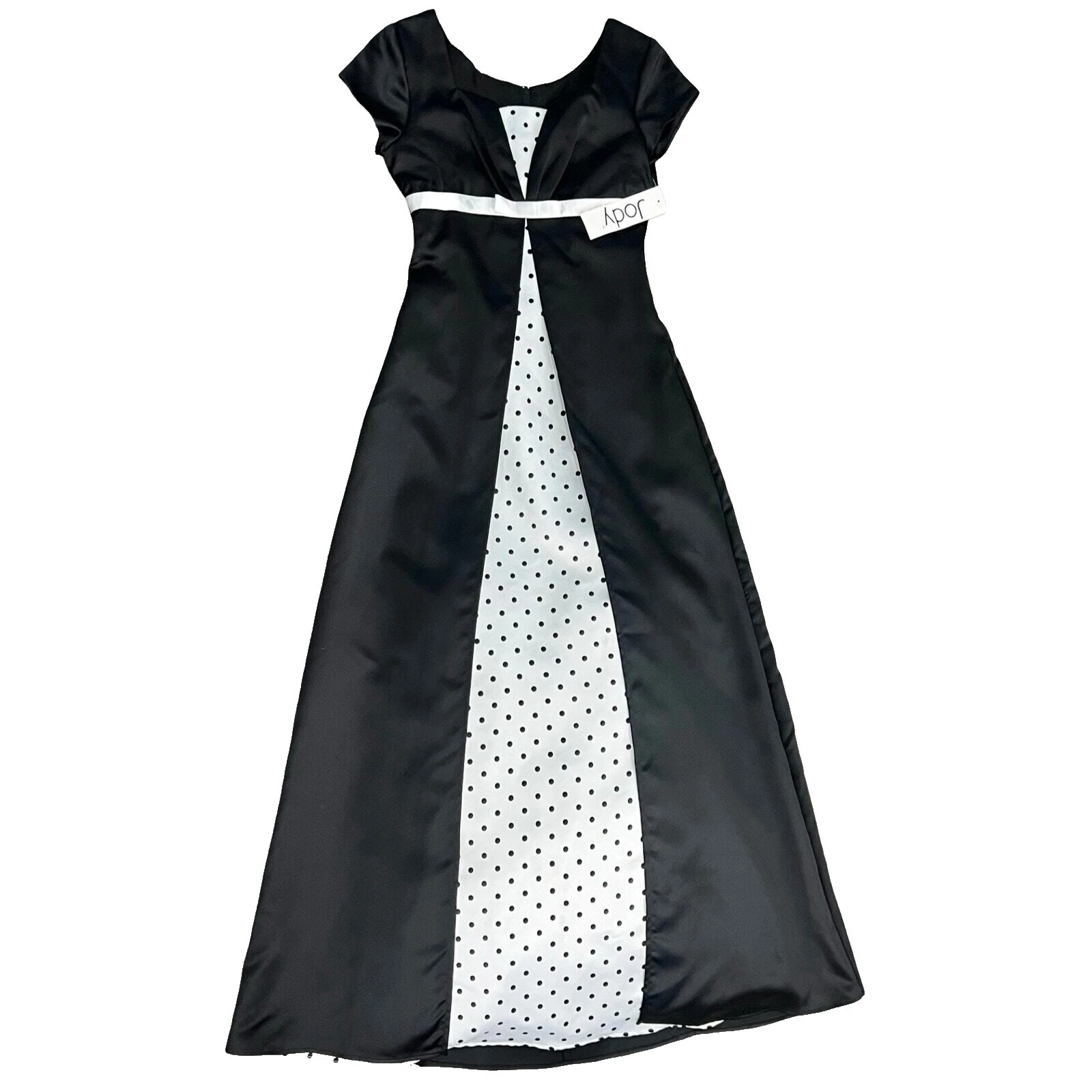 Party/Cocktail Polka Dot Short Sleeve Ball Gowns for Women