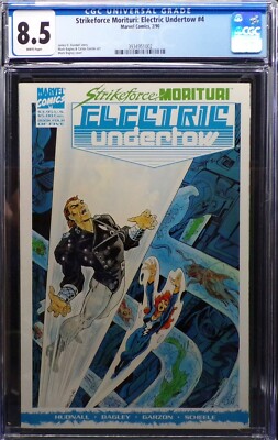 Strikeforce Morituri: Electric Undertow #4-cgc 8.5