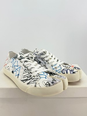 Maison Margiela Tabi Canvas Graffiti size 42 (US9) made in Italy