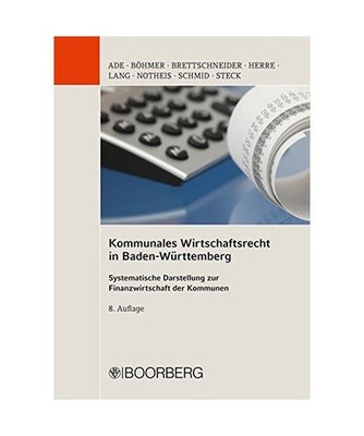 Kommunales Wirtschaftsrecht in Baden Württemberg, Klaus Ade, Klaus Notheis, Han