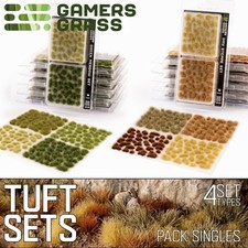 Gamers Grass: TUFT & FLOWER SETS - Basing & Ultra Realistic Diorama Tufts