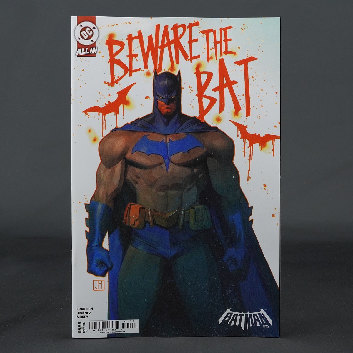 BATMAN #12 Cvr C DC Comics 2026 0626DC0083 12C (W) Fraction (CA) Molina