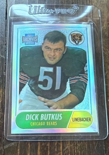 Dick Butkus #92 2001 Topps Archives Reserve card