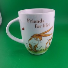 Tasse à café Konitz Friends for Life Bunny Butterfly 12 oz 2008 Allemagne excellent état rare 1