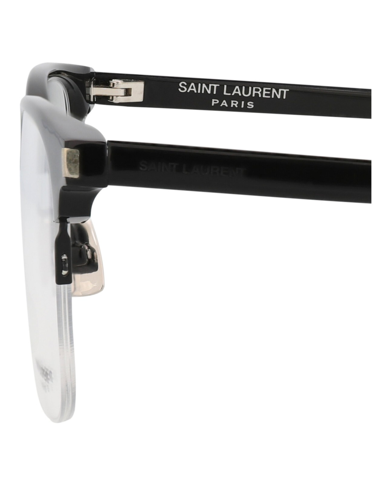 Saint Laurent Unisex Quadrato Rettangolo Nero Trasparente Fashion Designer