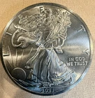 2021 .999 Fine Solid Titanium Coin American Liberty Eagle