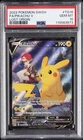 2022 POKEMON SWORD & SHIELD LOST ORIGIN #TG16 FULL ART/PIKACHU V PSA 10