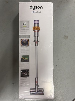 NEW - Dyson V15 Detect Cordless Carpet Cleaner 9.8'' - Silver - Free Shipping