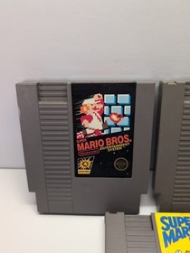 Super Mario Bros 1 2 3 Trilogy NES LOT 5 Screw SMB 1 Nintendo FAST SHIP TESTED! 