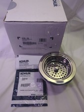 Kohler K-8799-SN Duostrainer Basket Strainer and Sink Drain - Polished Nickel