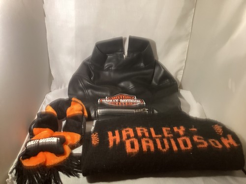 Harley Davidson Dog Outfit Medium.