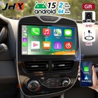 2+64GB For Renault Clio 4 2012-19 Apple Carplay Android 15 Car Stereo Radio GPS