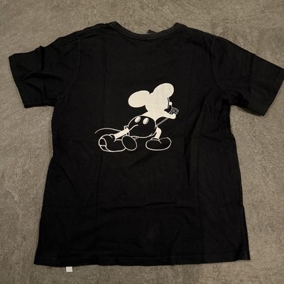 Number Nine Mickey Mouse T-Shirt Men's Used Size L Cotton Disney