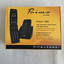 Primo 406 by Doro Schwarz TFT-Display Klapphandy Seniorenhandy