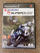 Suzuki TT Superbikes: Real Road Racing (Sony PlayStation 2, 2005) PS2 Video Game
