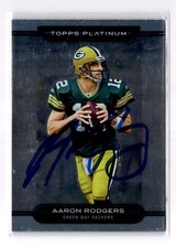Aaron Rodgers 2010 Topps Platinum -  #100 IN PERSON AUTO