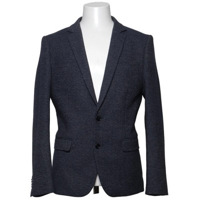Kiomi, Blazer, Größe: 48, Blau, Polyester/Wolle, Sonstiges, Tweed, Herren #jmA