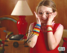 ABIGAIL BRESLIN SIGNED 'LITTLE MISS SUNSHINE' 8x10 MOVIE PHOTO BECKETT BAS COA