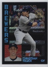 2019 Update Silver Pack 1984 Topps Baseball Chrome Black Christian Yelich 7eo