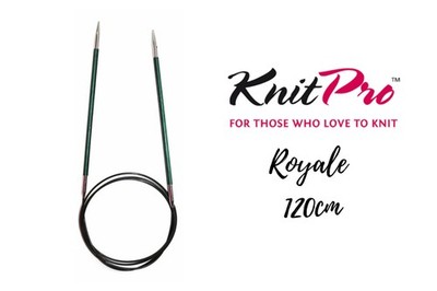 KnitPro Royal Fixed Circular Needles Length 120cm, All Sizes 3mm-12mm needles