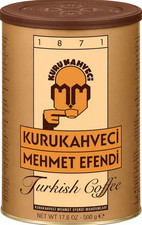 Kurukahveci Mehmet Efendi Turkish Coffee 500g 100% Arabica Fine Ground