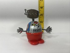 Moon Stroller Robot 1970s Japan Tin Windup Toy Working Condition