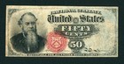 50¢ Fifth Issue Fractional Note ** DAILY CURRENCY AUCTIONS