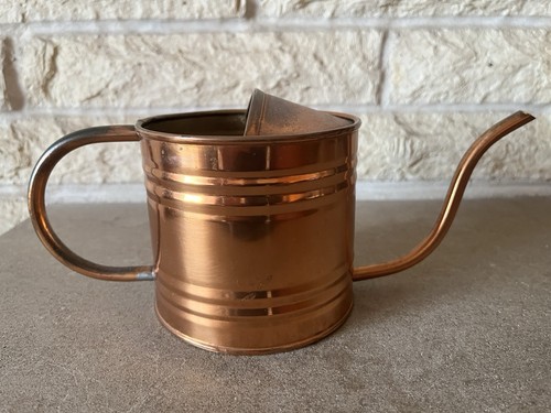 Small Copper Watering Can - Made In England - Vintage Collectible