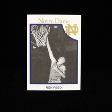 1990-91 Ron Reed Notre Dame Basketball "White Version" #55 of 58