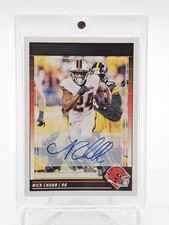 NICK CHUBB 2024 SCORE FOOTBALL AUTOGRAPH AUTO #65 CLEVELAND BROWNS Q3098