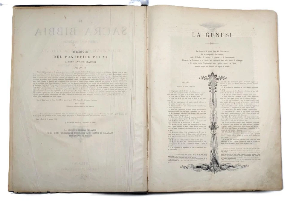 Antonio Martini La sacra Bibbia antico e Nuovo testamento 2 vol. Gustavo Dorè 18 - Immagine 4 di 4