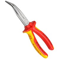 Knipex Flachrundzange Mit Schneide Verchromt 200 Mm